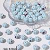 Blue Series Japanese Ceramic Seashell & Heart Beads for DIY Jewelry