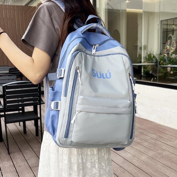 Schoolbag Mori lightweight ins wind campus large capacity travel schoolbag college students junior high school students backpack