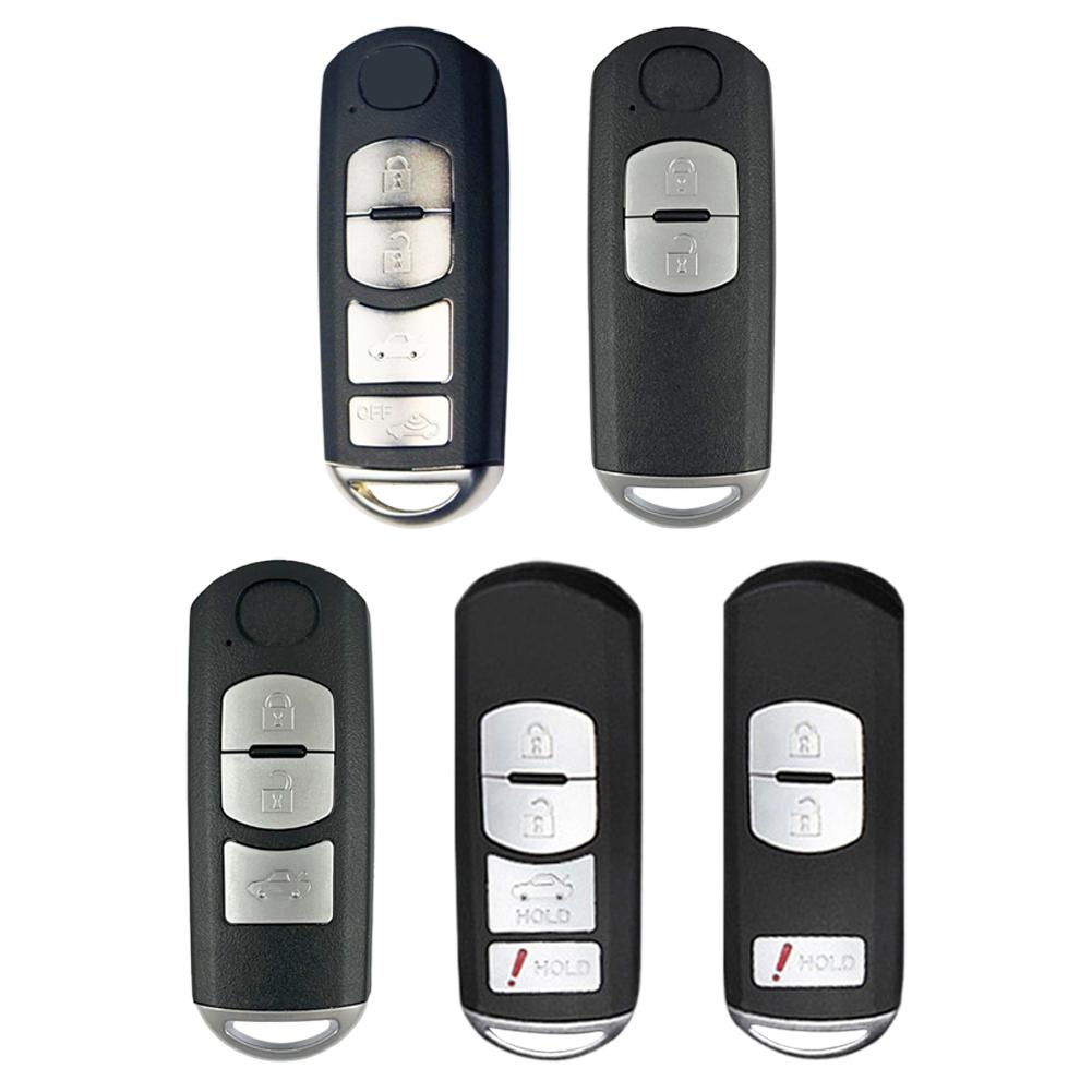 2 3 4 Buttons TPU Car Key Case Cover Shell Fob For Mazda Atenza Axela 2 3 6 Demio 2018 2019 2020 CX-5 CX5 CX-3 CX7 CX-9 CX30