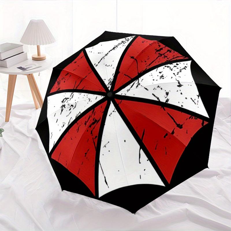 

1pc Creative Resident Evil Automatic Opening and Closing Folding - A Good Choice for Gifts, Fashionable and Convenient Umbrella With Cute Cartoon