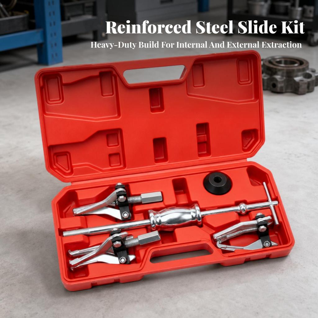 Three-Jaw Slide Hammer Puller Heavy-Duty Tool Multi-Purpose for Mechanics