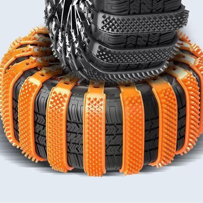 Widen Thick Plastic Car Tire Snow Chains 4/20Pcs Anti-Slip Winter Emergency Tool for Off-Road Snow Driving