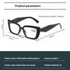 Square Frame Photochromic Reading Glasses Women's Fashion Color Changing Anti Blue Light Presbyopia Sun Glasses Diopter To +4.0