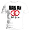 Pearl Jam Don't Give Up T-Shirt Bianca Nuova T-Shirt Unisex
