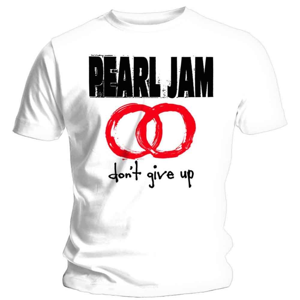 Pearl Jam Don t Give Up T-Shirt White New Unisex T-Shirt XXXXL