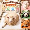 Pet Themed Animal Shaped Carpet 3D Printed Diatom Mud Mat Cat-Shaped Area Rug  Home Floor Decor