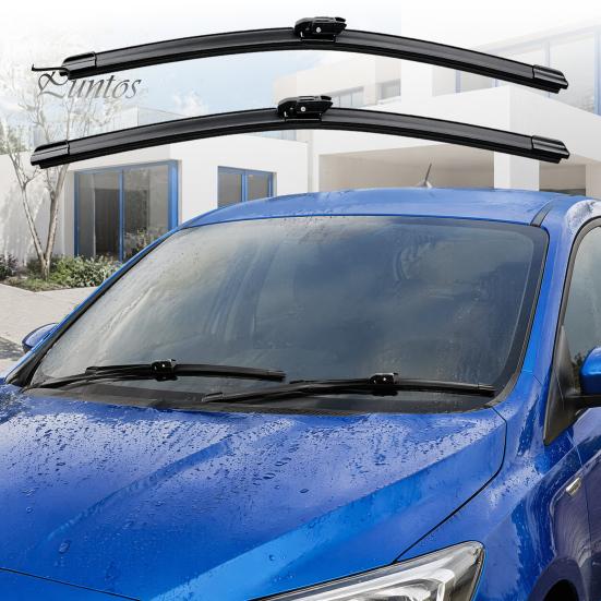Weather Resistant Wiper Blades 2Pcs Windshield for Dacia Sandero III 2020-2023, 16/24 Replacement Wipers Inch Beamless Quiet Durable Front Wipers,
