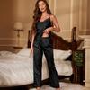 Spring/Summer Ice Silk Lingerie Nightdress: Chic & Breathable Camisole Pajamas