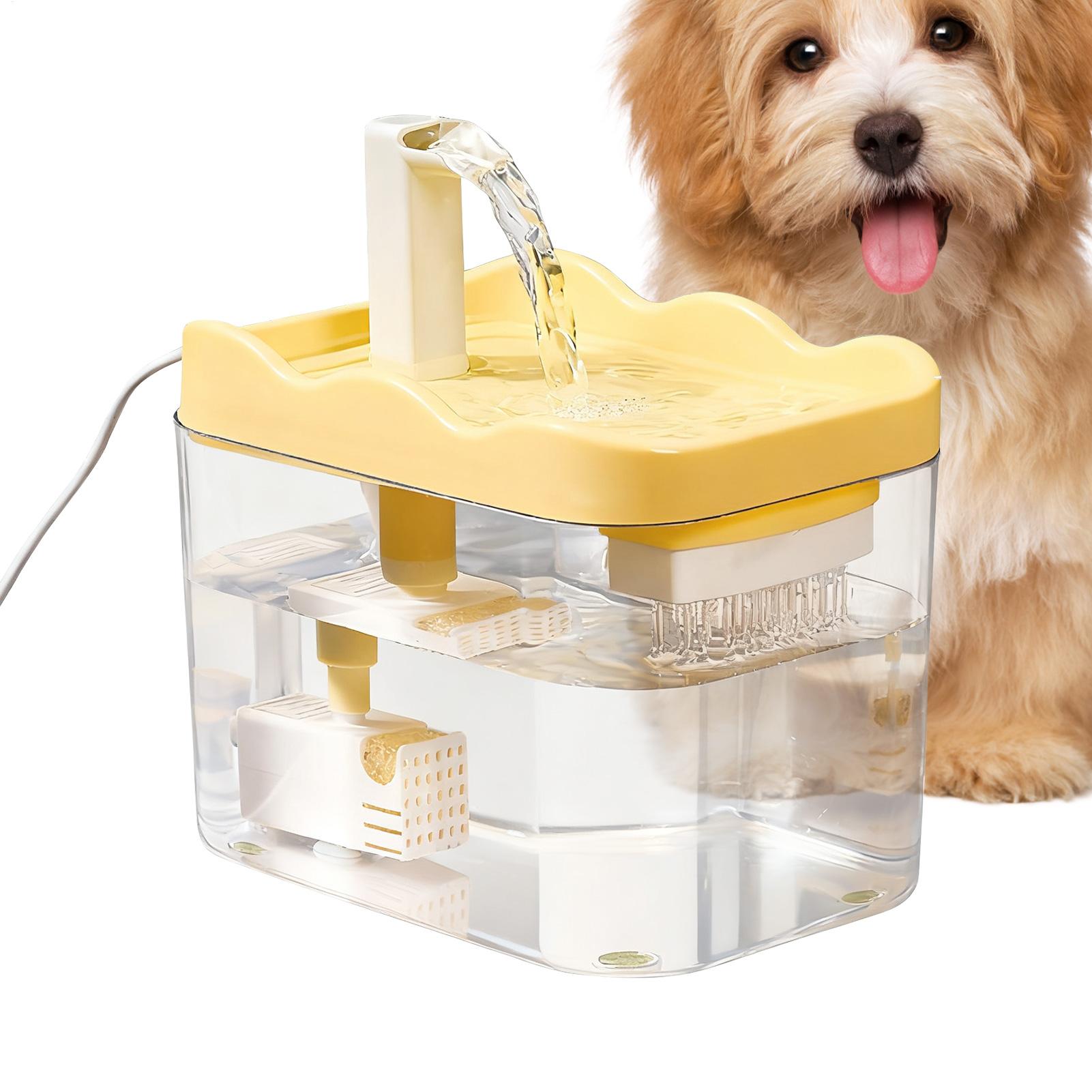 

Water Fountain For Cats 1L Automatic Dispenser Intelligent Power Off Large Capacity Cat Water Fountains For Drinking Kitten China Mainland