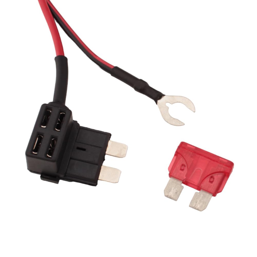 Kaito Denshi 12 V Cigarette Lighter Socket with 10 A Fuse, Flat Type