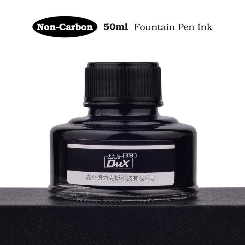 4 Colors Non-Carbon 50ml Bottle Fountain Pen Ink,Black,Blue,Red,Dark Blue,Non-Erasable,Office And School Supplies