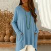 Women's Fashion Casual ,color Long,sleeved Top