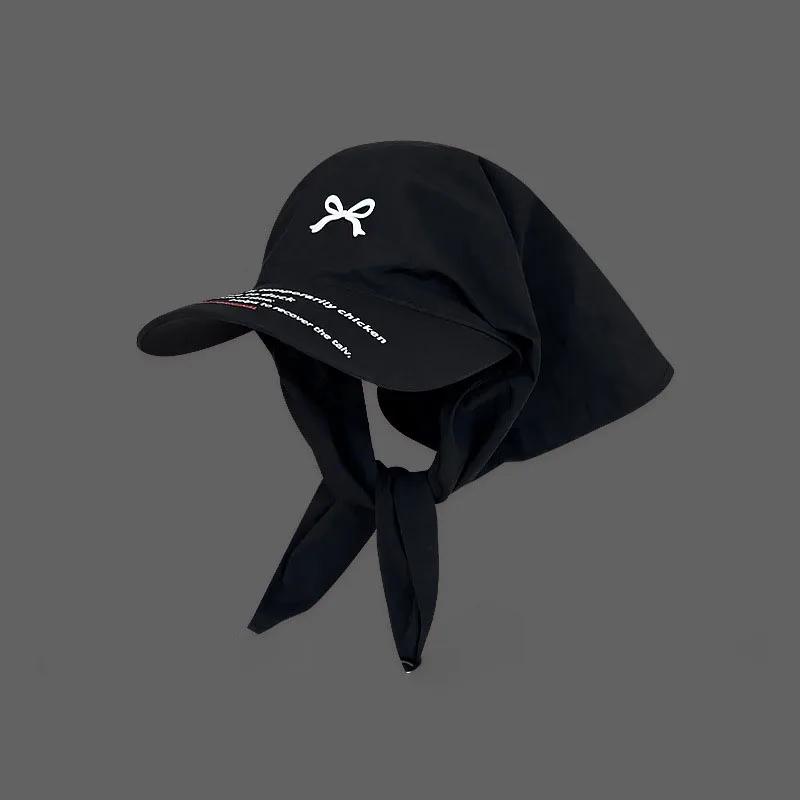 Nuovi Cappelli con Fazzoletto Personalizzati a Colori Coordinati per Donne Estate Viaggio Protezione Solare Versatili Moda con Cinturino Cappelli da Sole Uomini