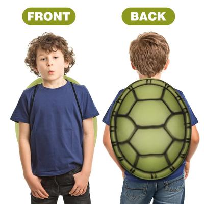 Kids Turtle Shell Halloween Costume EVA Turtle Shell Backpack for Adults Kids Cosplay Party Dress Up Pretend Play Props