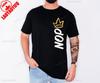 Protest No Kings in Political Democracy Tee High Quality Cotton Simple Letters Loose Crewneck Unisex Print Graphic T Shirts Adult