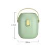 Outdoor Baby Milk Powder Box Travel Formula Dispenser Container Food Storage Case With Handles(Green)(1pcs)