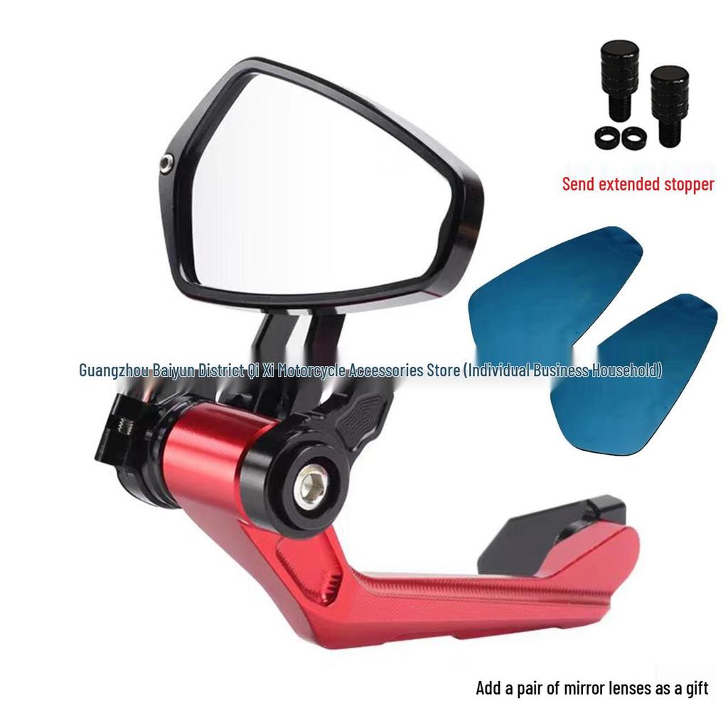 Compatible Handguard Rearview Mirror for Chunfeng NK650/800, NK250/450 – Racing Handguard with Reflective Mirror & Backup Camera.
