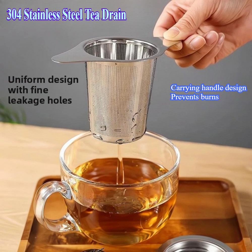 1PCS Reusable Tea Leak Stainless Steel Filter Coffees Infuser Basket Tea Strainer Teapot Cup Filter Multi- Teapot Infuser Leak