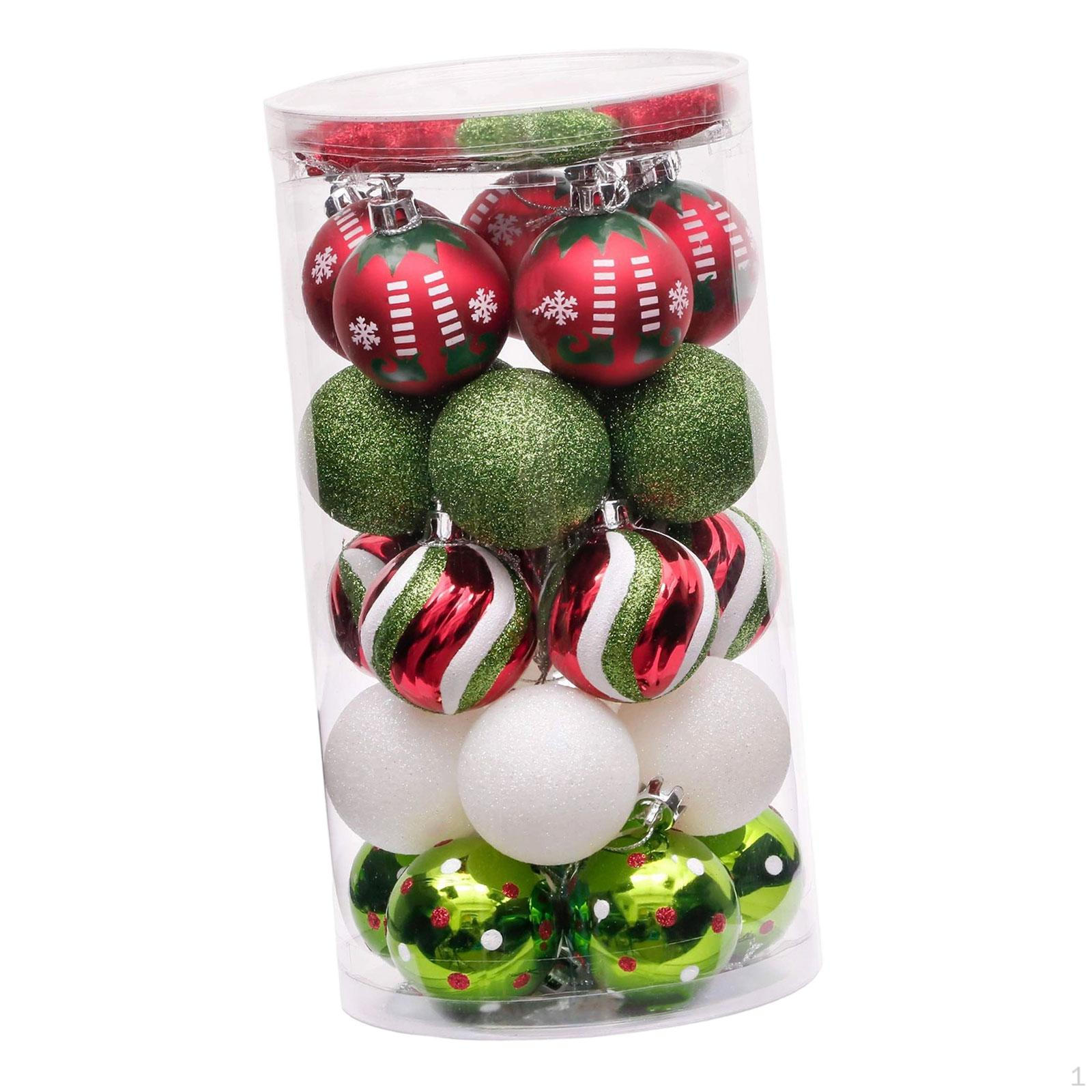 

Christmas Ball Ornaments Tree Hanging Decorations Decorative Baubles
