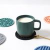 10cm Silicone Coasters Round Heat Resistant Rubber Tea Cup Mat Drink Coffee Mug Glass Beverage Holder Pad Decor Table Mat