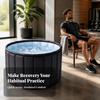 Cold Plunge Tub with Padded Rim Portable Bath Open-Top for Adults