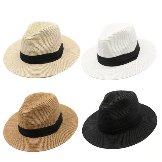 Women Straw Hat Wide Brim Sun Protection Hat Breathable Lightweight Hat with Neck Coverage Perfect Fit Sun Hat