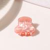 Small Hair Claw Jelly Color Hair Styling Clip Mini Size Updo Shark Hair Claw Versatile Hair Accessory