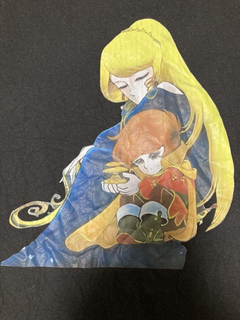 [USED] Vintage Anime Character Galaxy Express 999 Print, Size M, Price Negotiable