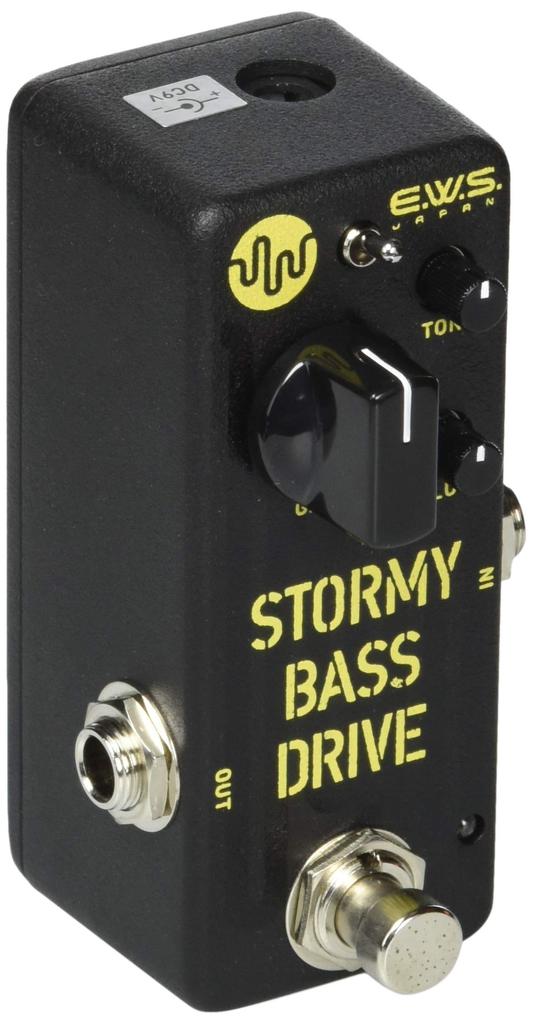 Effector Bass Overdrive Stormy Bass Drive E.W.S (SBD)
