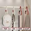Dopamine Round Hat Hanger for Baseball Caps 1/3pcs Versatile Hangers for Hats Ties Scarves Bags Multifunctional No-Drill Hook