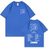 T-shirt Imprimé Album du Chanteur Beele Borondo T-shirts Oversize Mode Haute Qualité Unisexes Unisexes Coton Décontracté Manches Courtes T-shirts
