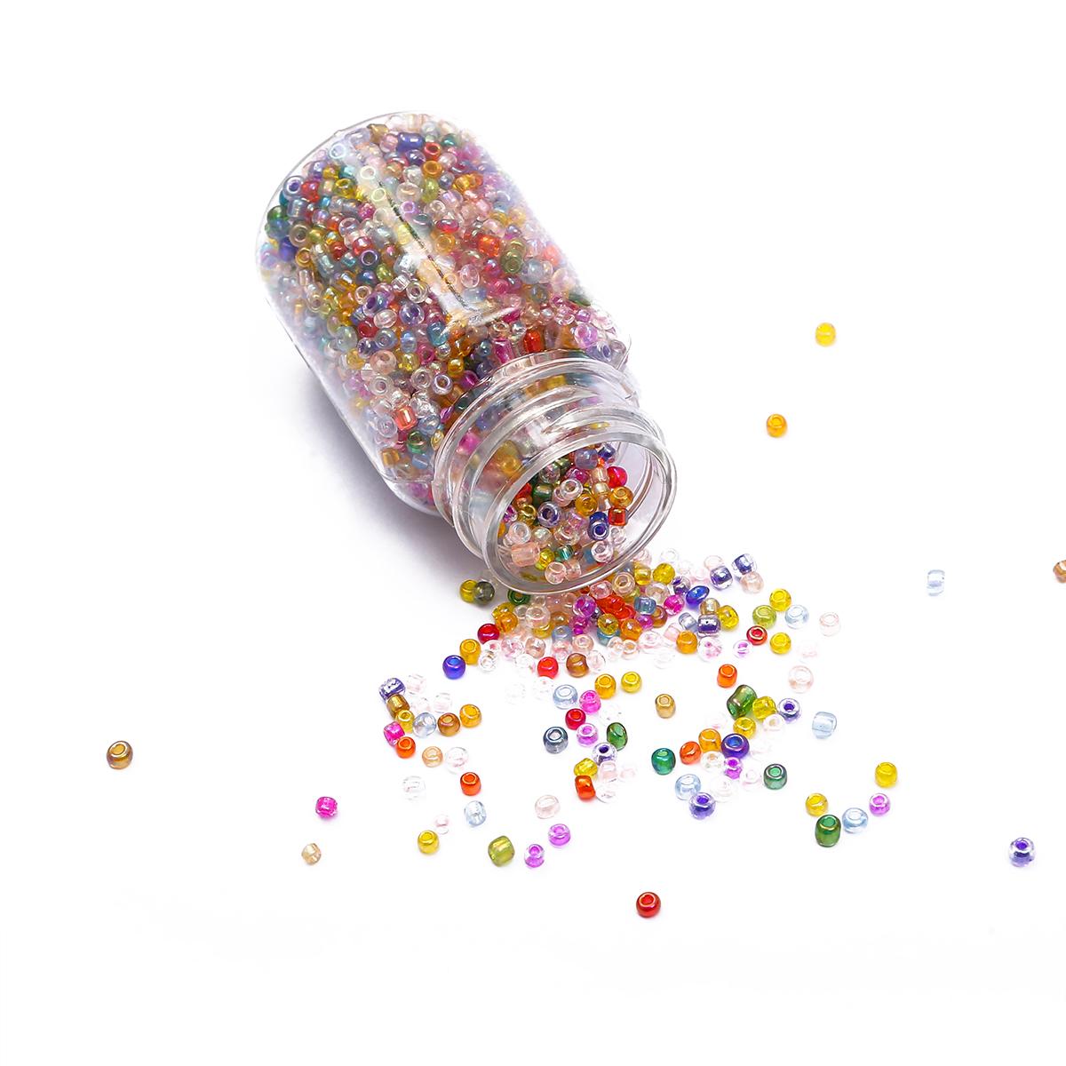 

2 мм 3000 шт стеклянные бусины в бутылках для изготовления ювелирных изделий своими руками, аксессуары style 01