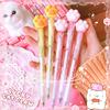 Kawaii Cartoon Cat Paw Blue Ink Erasable Gel Pen School Office Supplies Stationery Gift Students Cute Pens Pretty Aesthetic