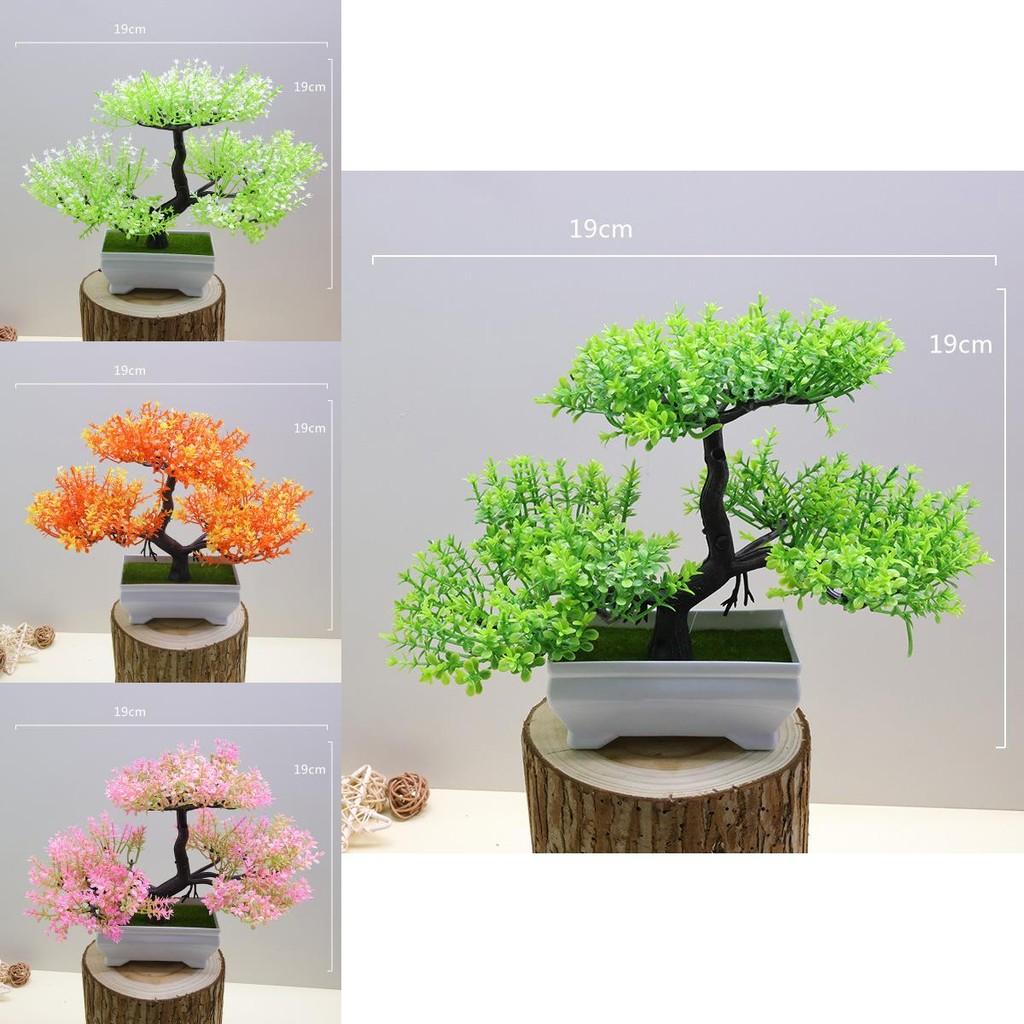 Plastic Bonsai Decorative Plant For Indoor Space With Lifelike Design