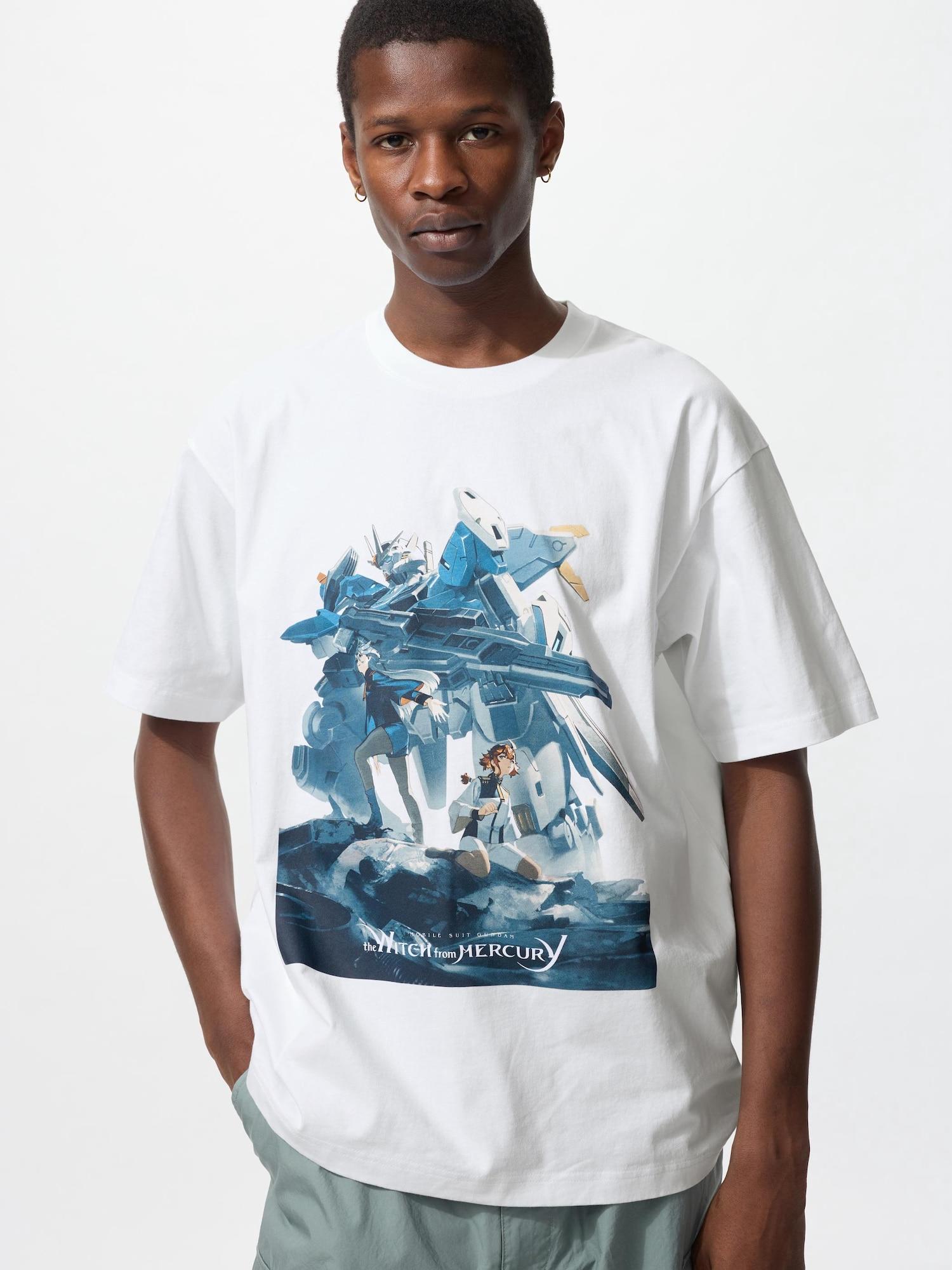 

Uniqlo Japan Mobile Suit Gundam 45th Anniversary Ut Свободный крой 00 WHITE/XS