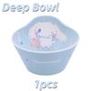 1pcs Sanrio Cinnamoroll Tableware Anti Fall Cartoon Breakfast Plate Anti Scald Non-Slip Handlecup Spoon Bowl With Lace Cutlery