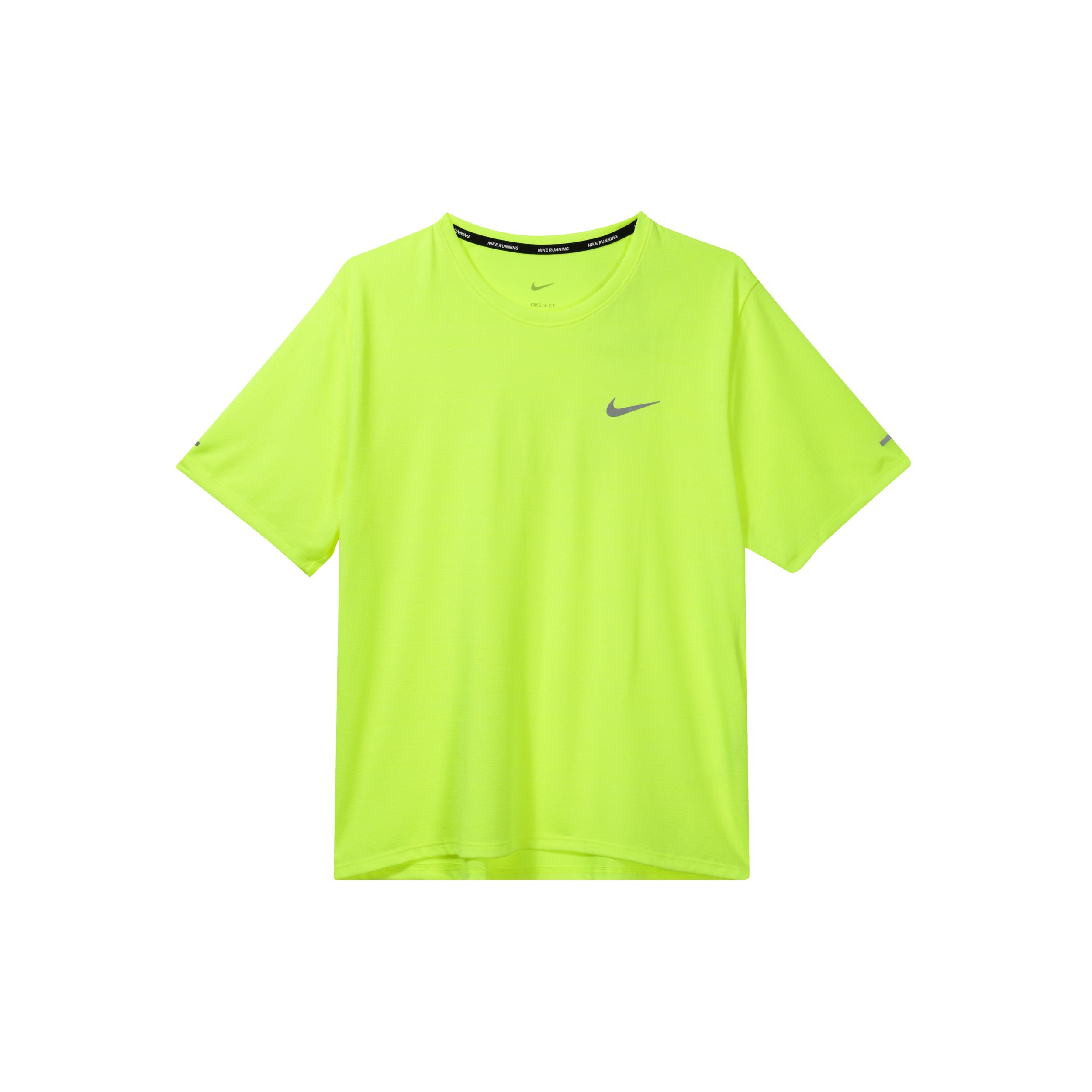 

New Nike T Shirts Men Neon Green CU5993-702 XL