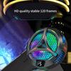 Double Mode Cooling System Digital Display Heatsink for Phone Tablet Portable Magnetic Cooling Fan with Light
