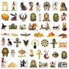 10/30/50pcs Cartoon Ancient Egyptian Culture Stickers Pyramid Pharaoh Graffiti Decals DIY Luggage Guitar Motorcycle Cool Sticker