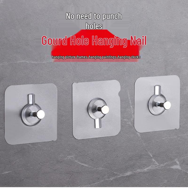 JINGRUIXIANG Trace-Free Screw-Style Adhesive Wall Hooks