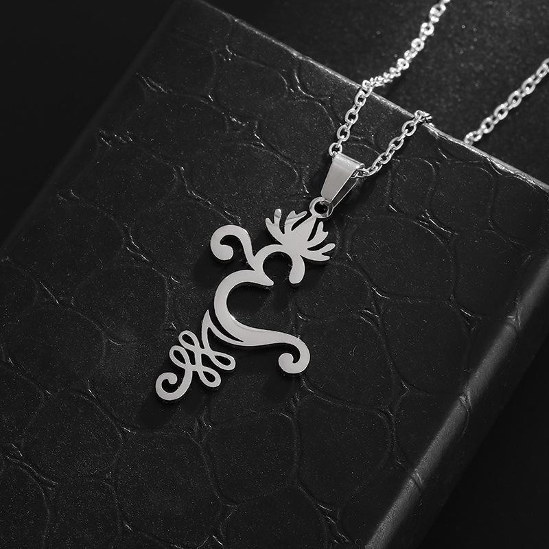 Hot-selling Fashion New Product Design Totem Mysterious Symbol Pendant Necklace