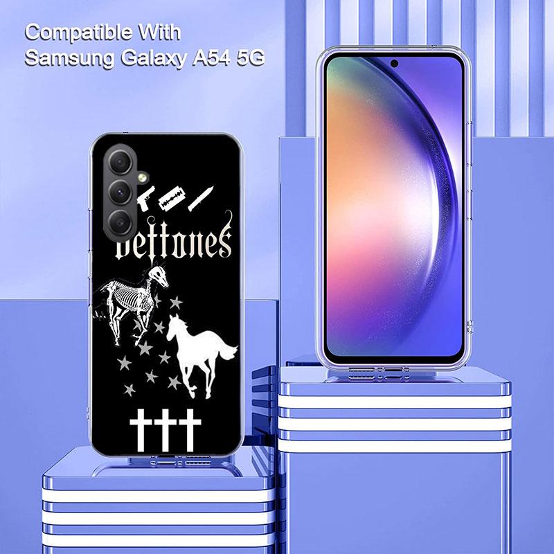 Band D-Deftones Phone Case for Samsung A17 A37 A57 A07 A16 A26 A36 A56 A06 A02S A12 A22 A32 A52S A04S A14 A24 A34 A54 A03 A13 A3