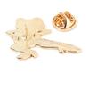 1 Pc Funny Pink Boots Frog Enamel Pin Animal Metal Badge Lapel Pins Lacquered Gift Decoration Jewelry