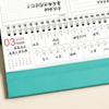 2Pcs Retro 2025 Planning Desk Calendar Comprehensive Weekly Agenda Planner Table  School