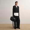 LESS 2025 Winter Collection Straight-Leg Wool Trousers