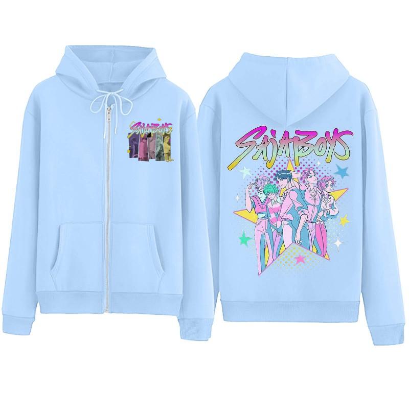 Sweet Cartoon Print Hooded Sweatshirt Loose Fit Womens Casual Long Sleeve Pullover Top 2025