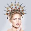 Tiaras Crown Headband Handmade Craft Kits Roleplay Crownpiece Women Costume Hairband Female Church Wedding Headpiece