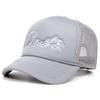American Letter Embroidered Sun Hat Couple Mesh Breathable Duck Tongue Hat Truck Hat Versatile Baseball Hat