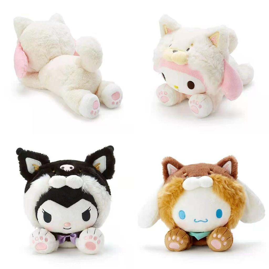 Kuromi Plush Toy With My Melody Soft And Cute Stuffed Doll For Home Decor