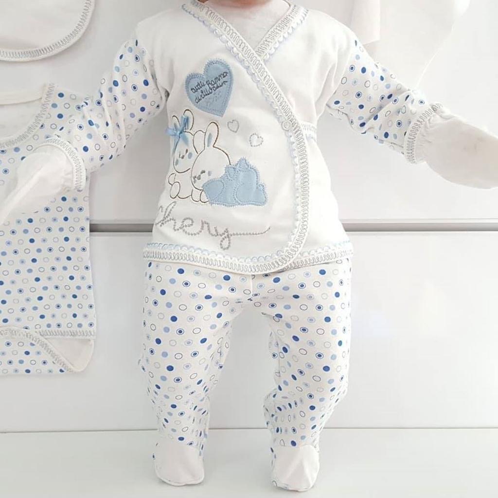 Chery Written 7 Piece Baby Hospital Outlet Set - Blue